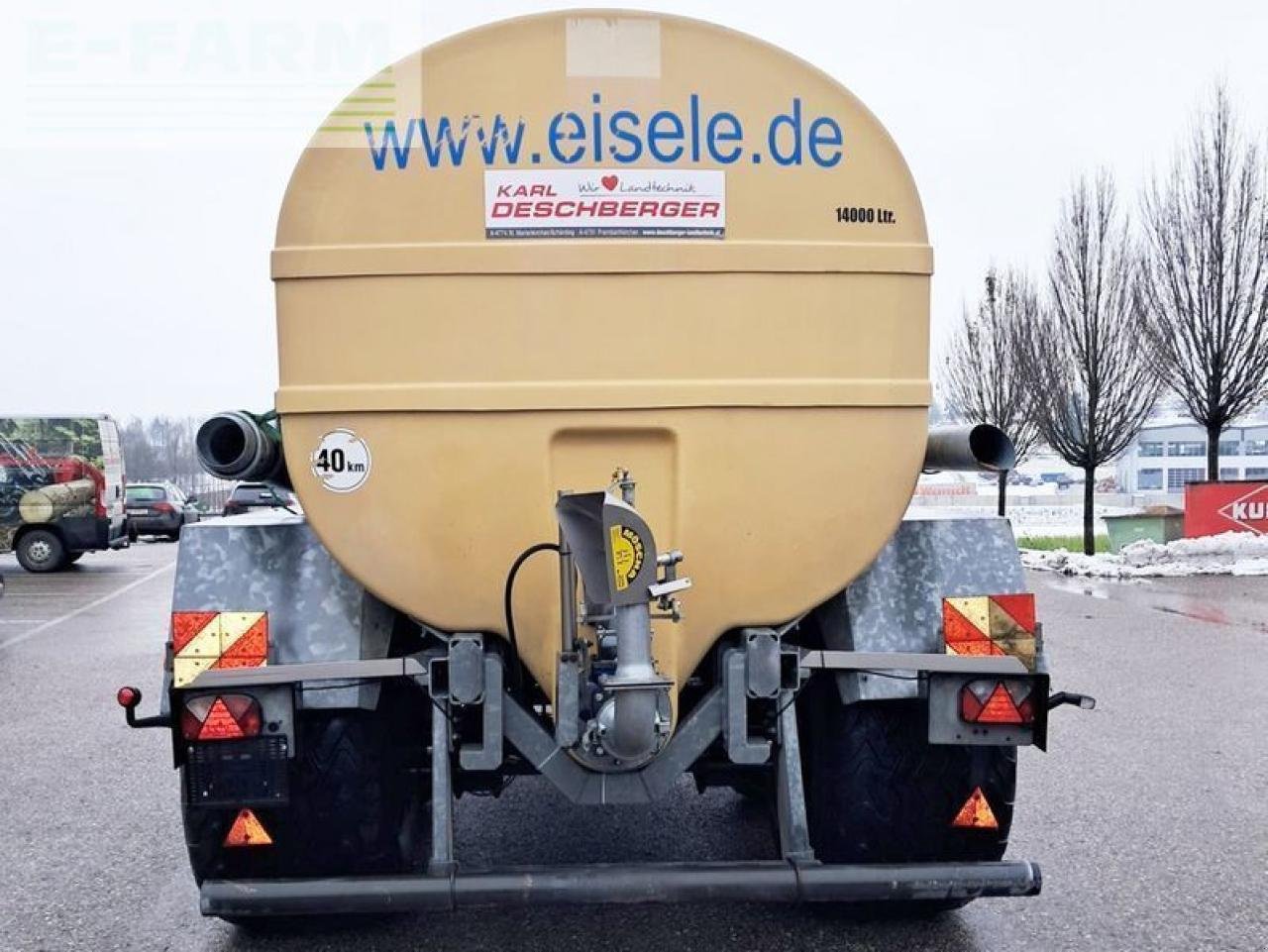 LKW типа Eisele fw240/140 tandemfass, Gebrauchtmaschine в SANKT MARIENKIRCHEN BEI SCHÄRDING (Фотография 5)