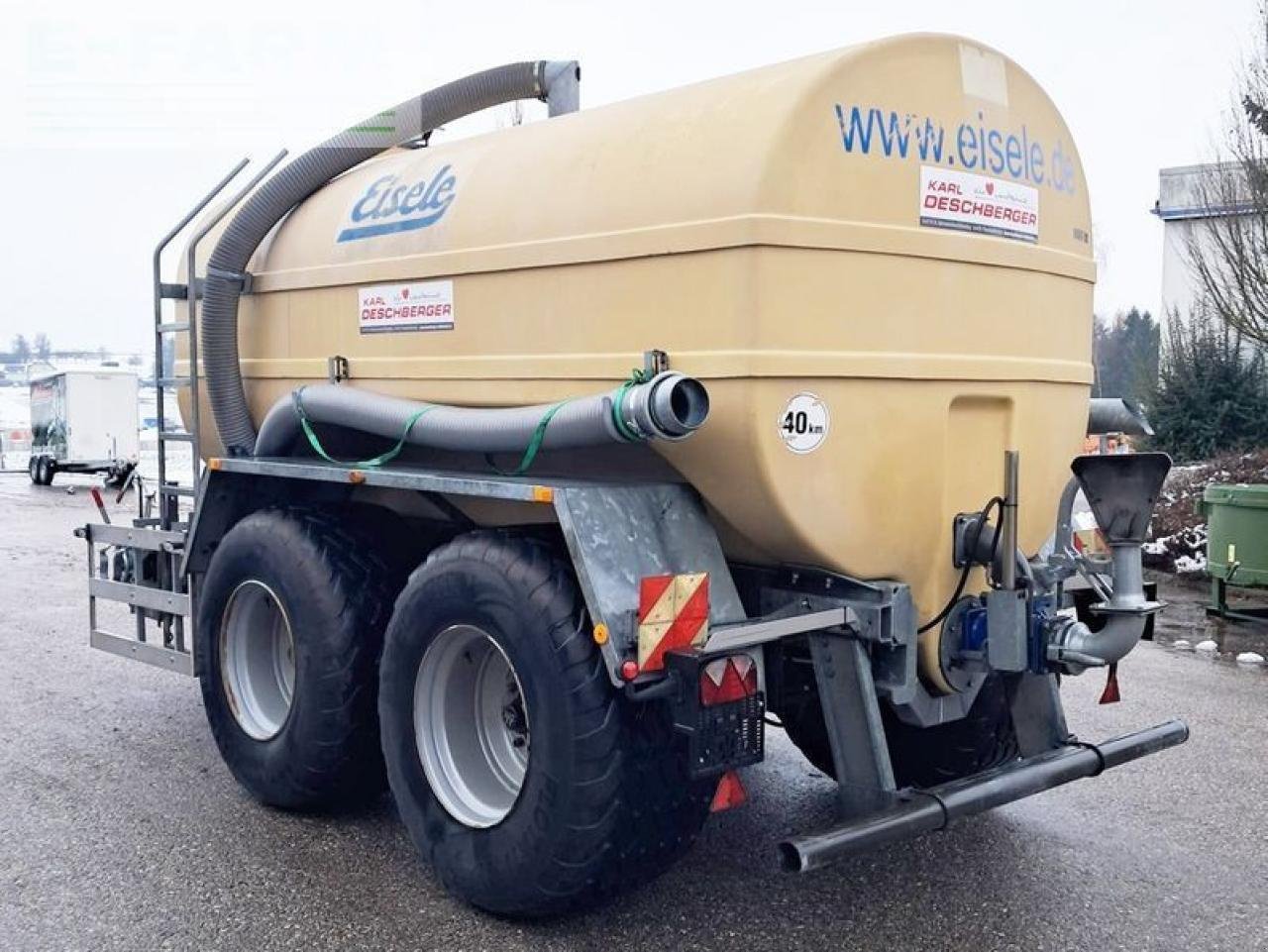 LKW типа Eisele fw240/140 tandemfass, Gebrauchtmaschine в SANKT MARIENKIRCHEN BEI SCHÄRDING (Фотография 7)