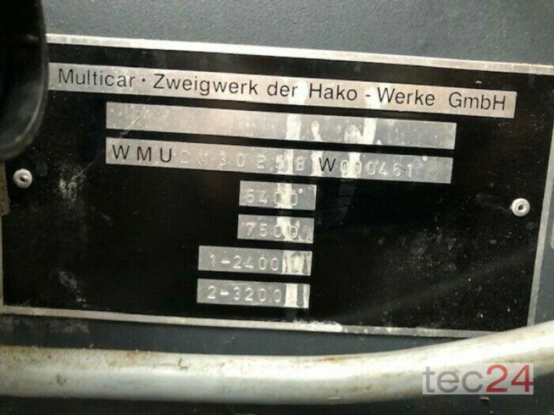 LKW a típus Hako Fumo Multicar M30, Gebrauchtmaschine ekkor: Stockach (Kép 15)