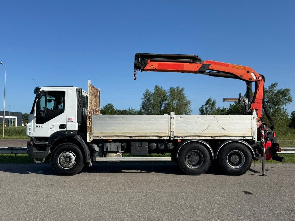 LKW типа Iveco 330 6x4 with Palfinger PK 18500 crane, Gebrauchtmaschine в Velddriel (Фотография 10)
