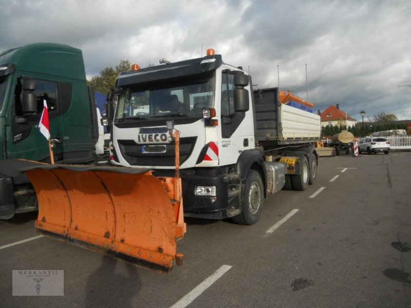 LKW typu Iveco Magirus + Anhänger + Schiebenschild + Salzstreuer, Gebrauchtmaschine w Pragsdorf