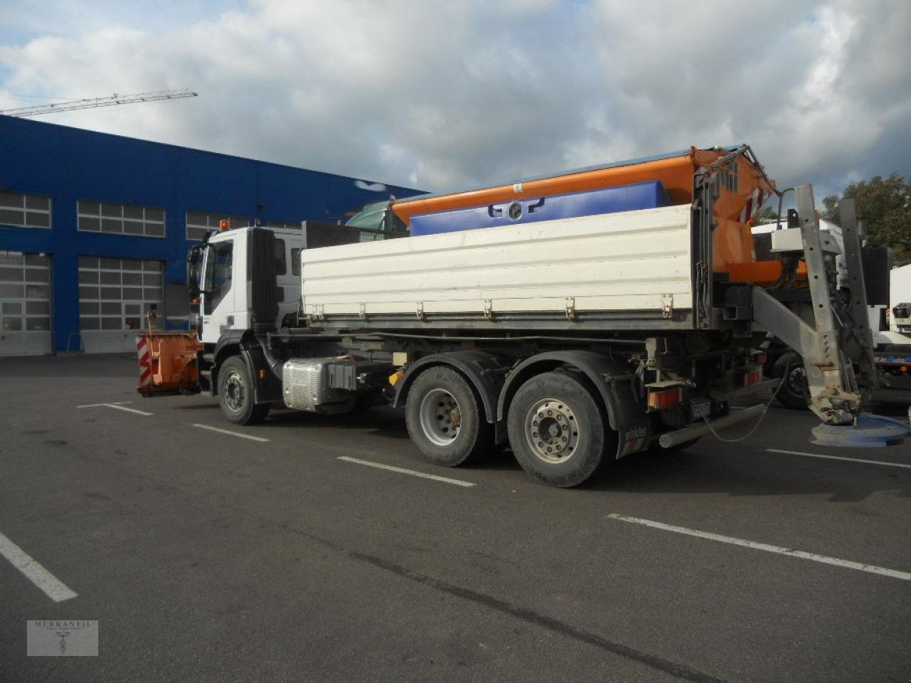 LKW a típus Iveco Magirus + Anhänger + Schiebenschild + Salzstreuer, Gebrauchtmaschine ekkor: Pragsdorf (Kép 4)
