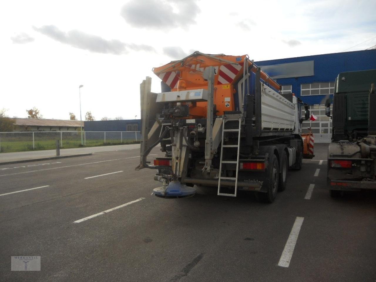 LKW a típus Iveco Magirus + Anhänger + Schiebenschild + Salzstreuer, Gebrauchtmaschine ekkor: Pragsdorf (Kép 5)