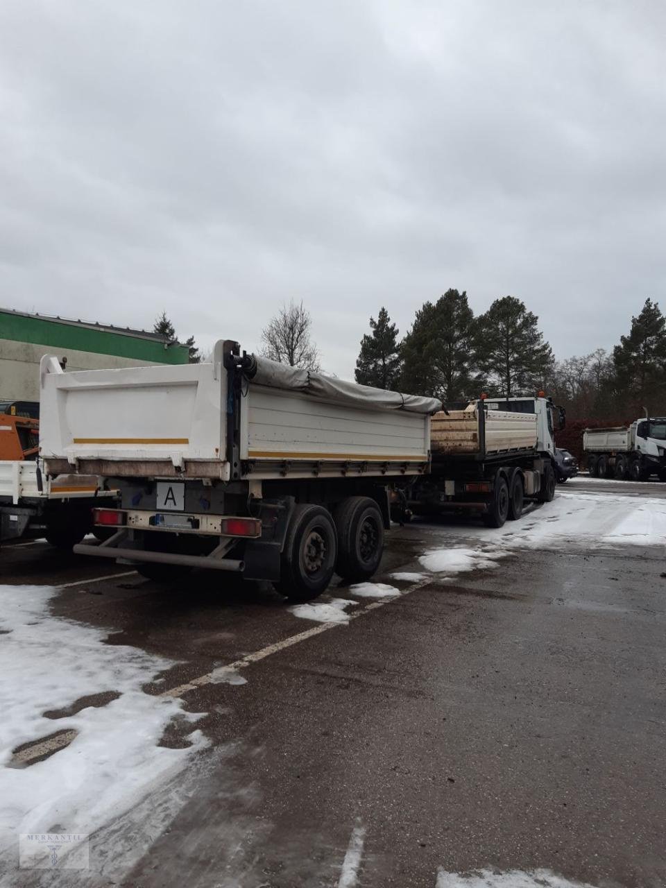 LKW a típus Iveco Magirus + Anhänger + Schiebenschild + Salzstreuer, Gebrauchtmaschine ekkor: Pragsdorf (Kép 11)