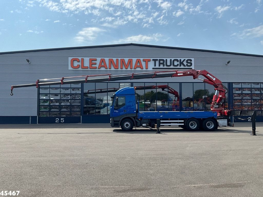 LKW tip Iveco Stralis 500 6x4 MKG 54 Tonmeter laadkraan, Gebrauchtmaschine in ANDELST (Poză 1)