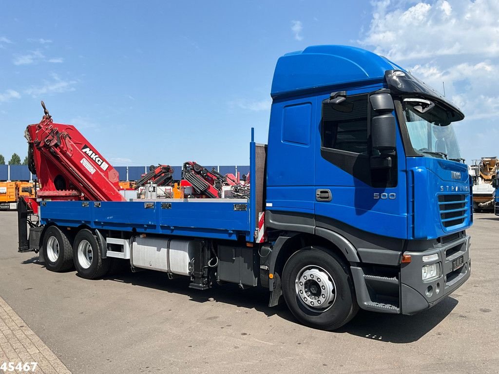 LKW типа Iveco Stralis 500 6x4 MKG 54 Tonmeter laadkraan, Gebrauchtmaschine в ANDELST (Фотография 9)