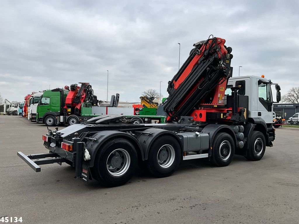 LKW des Typs Iveco Stralis AD410T44 8x4 Palfinger 44 Tonmeter laadkraan + Fly-Jib J, Gebrauchtmaschine in ANDELST (Bild 9)