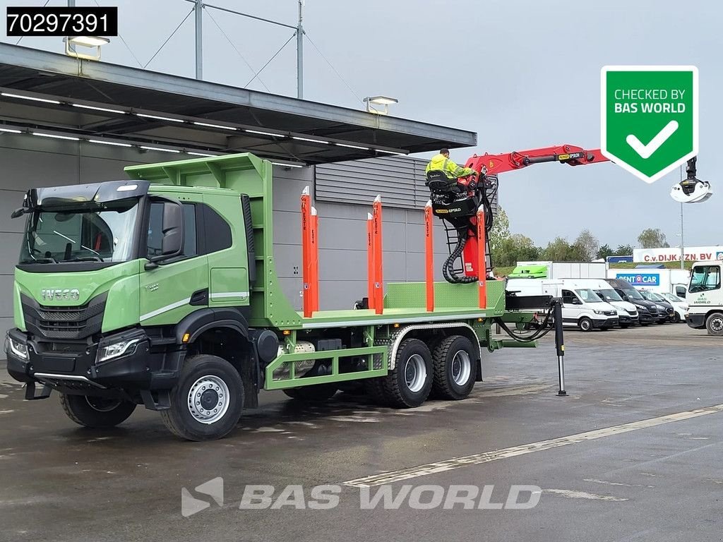 LKW typu Iveco T-Way 450 6X6 UNUSED! Palfinger Q150Z Crane Retarder Holztranspo, Neumaschine w Veghel (Zdjęcie 1)