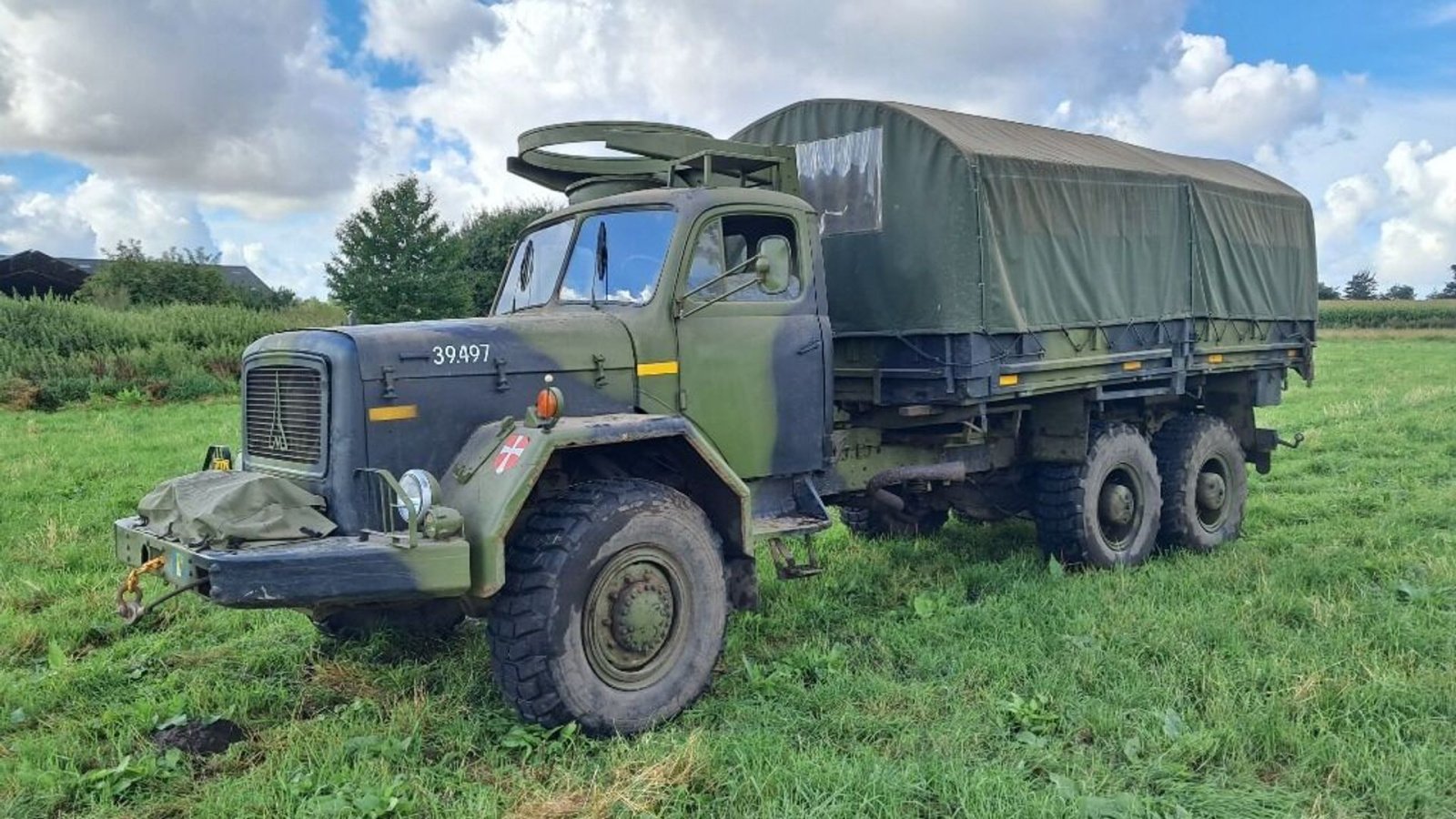 LKW от тип Magirus Deutz 178 D 15 AL 6x6 Veteran Lastbil, Gebrauchtmaschine в Rødovre (Снимка 1)