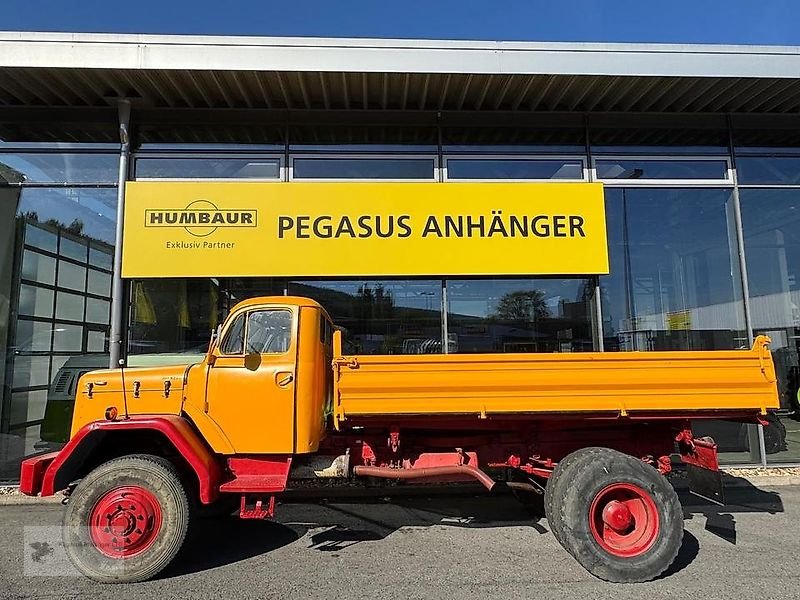 LKW Türe ait Magirus Deutz 912,H-Kennzeichen, Diesel LKW Oldtimer, Kipper, Gebrauchtmaschine içinde Gevelsberg (resim 1)