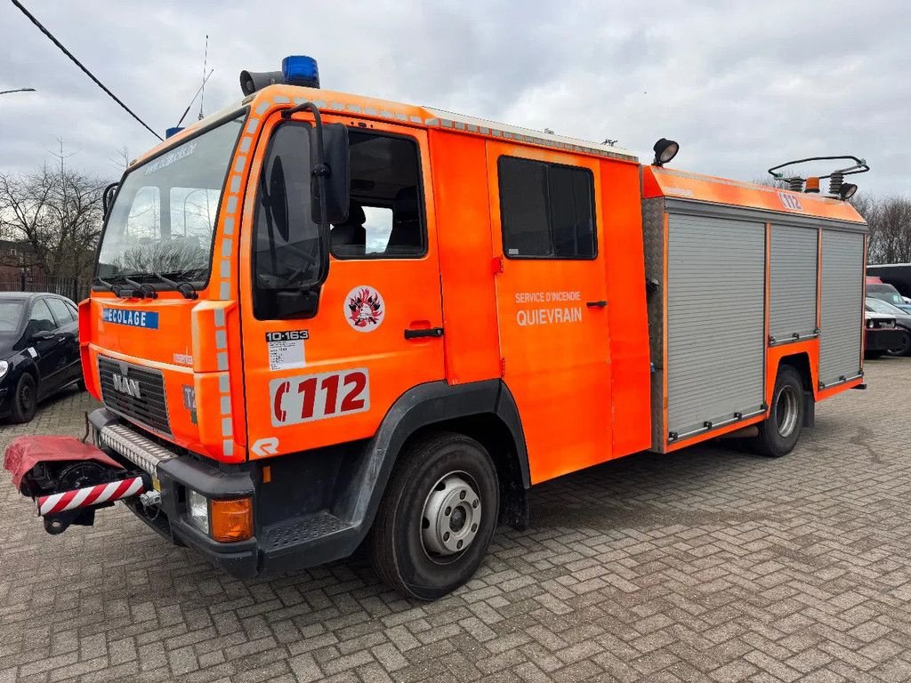 LKW del tipo MAN 10.163 **FIRETRUCK-POMPIER+WINCH**, Gebrauchtmaschine In Kessel (Immagine 1)