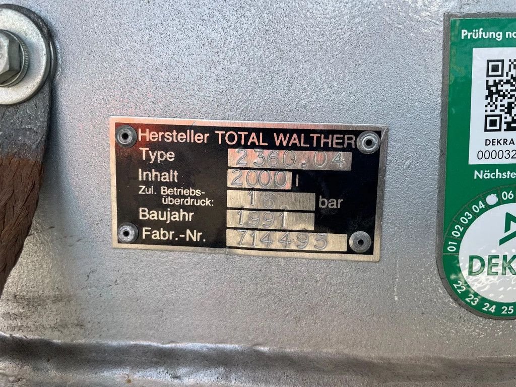 LKW typu MAN 14 .232 Silent 4x4 Full Steelsuspention ! 2000 Liter ! 32.000 km, Gebrauchtmaschine v Kerkrade (Obrázek 6)