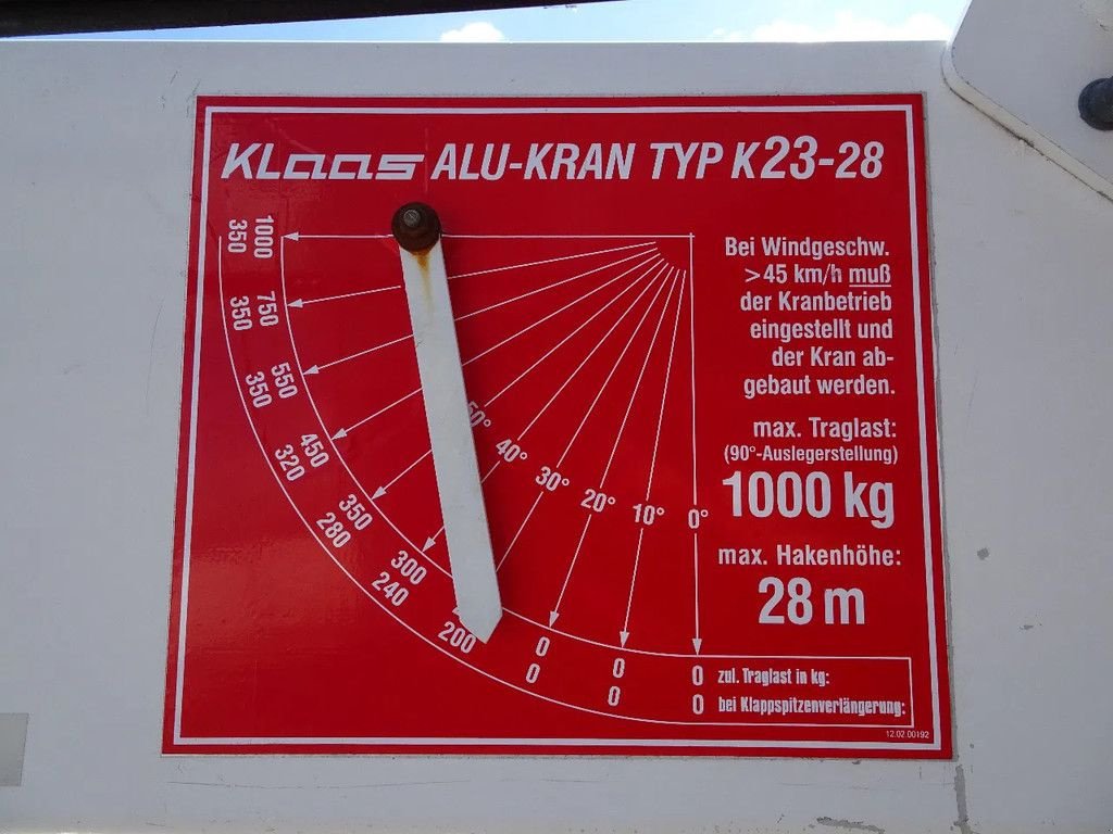 LKW Türe ait MAN 8.163 8.163, Gebrauchtmaschine içinde Zutphen (resim 11)