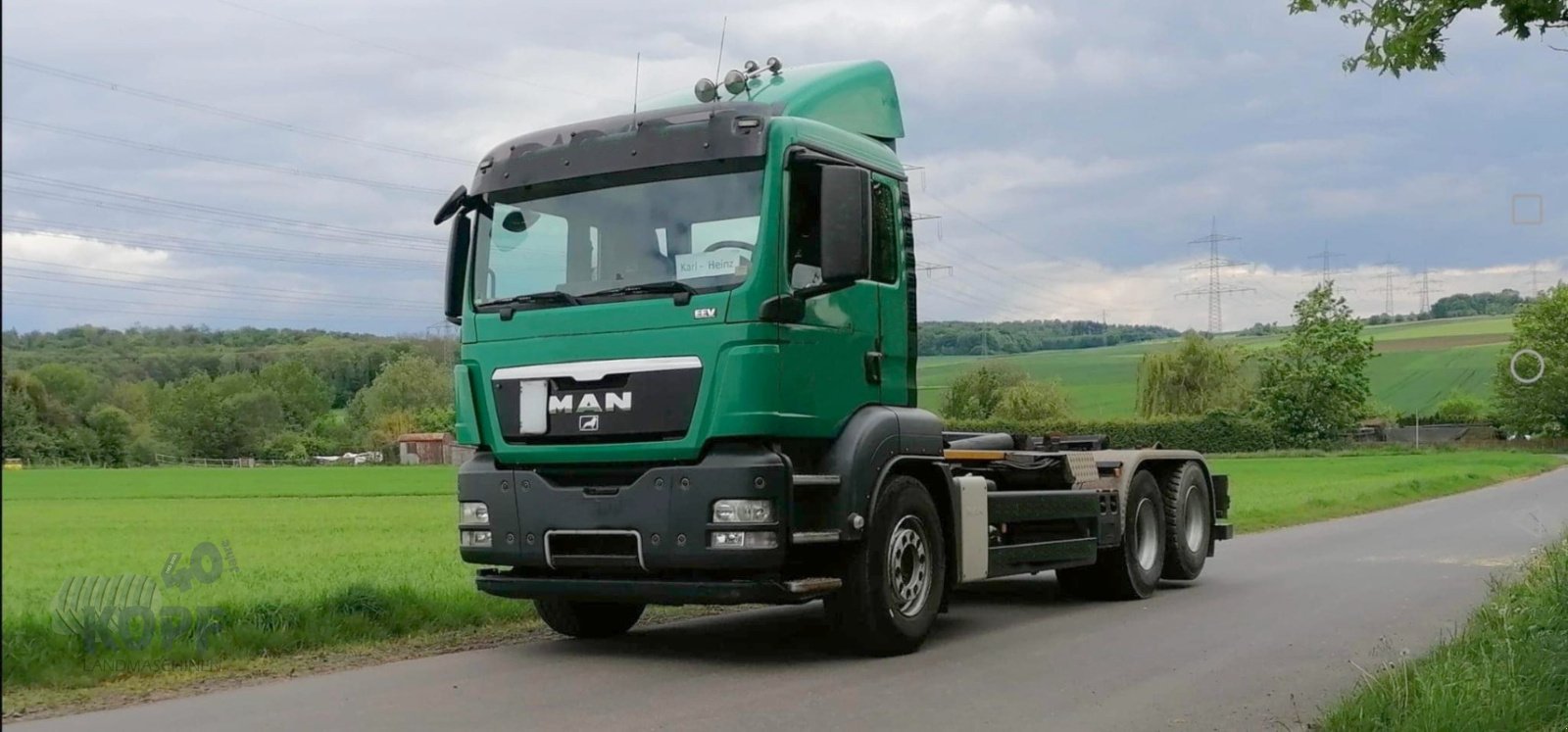 LKW типа MAN Hakenlift TGS EEV 2007 46003 VDL 11m³, Gebrauchtmaschine в Schutterzell (Фотография 4)