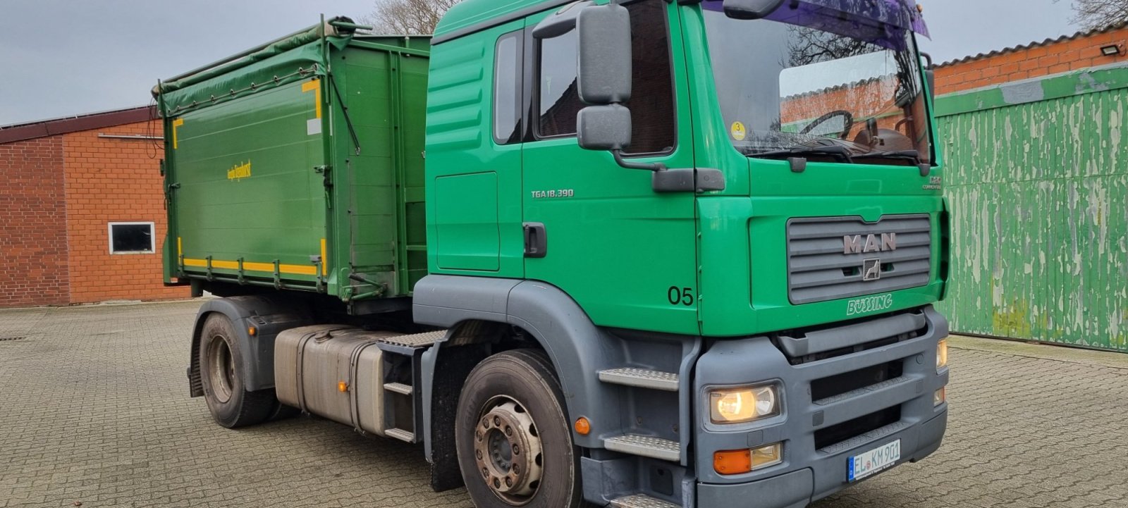LKW van het type MAN TGA 18.390, Gebrauchtmaschine in Haren (Foto 2)