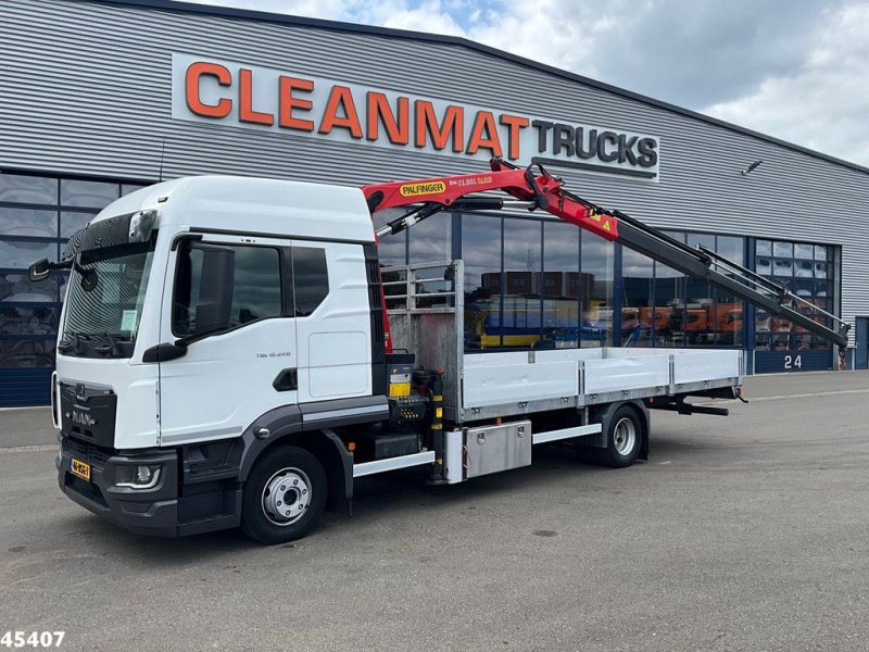 LKW типа MAN TGL 12.220 Euro 6 Palfinger 11 Tonmeter laadkraan Just 60.518 km, Gebrauchtmaschine в ANDELST (Фотография 1)