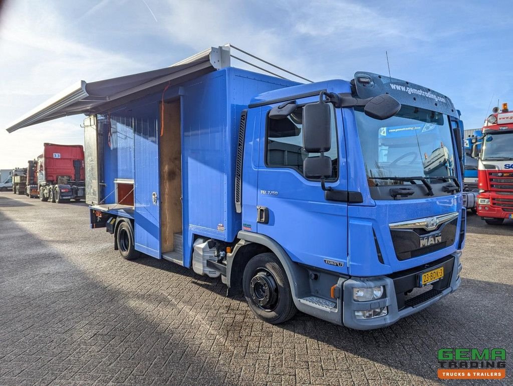 LKW типа MAN TGL 7.150 4x2 Dagcabine Euro6 - Camper/Kart/Motor/ Mobiele Werkp, Gebrauchtmaschine в Oud Gastel (Фотография 3)