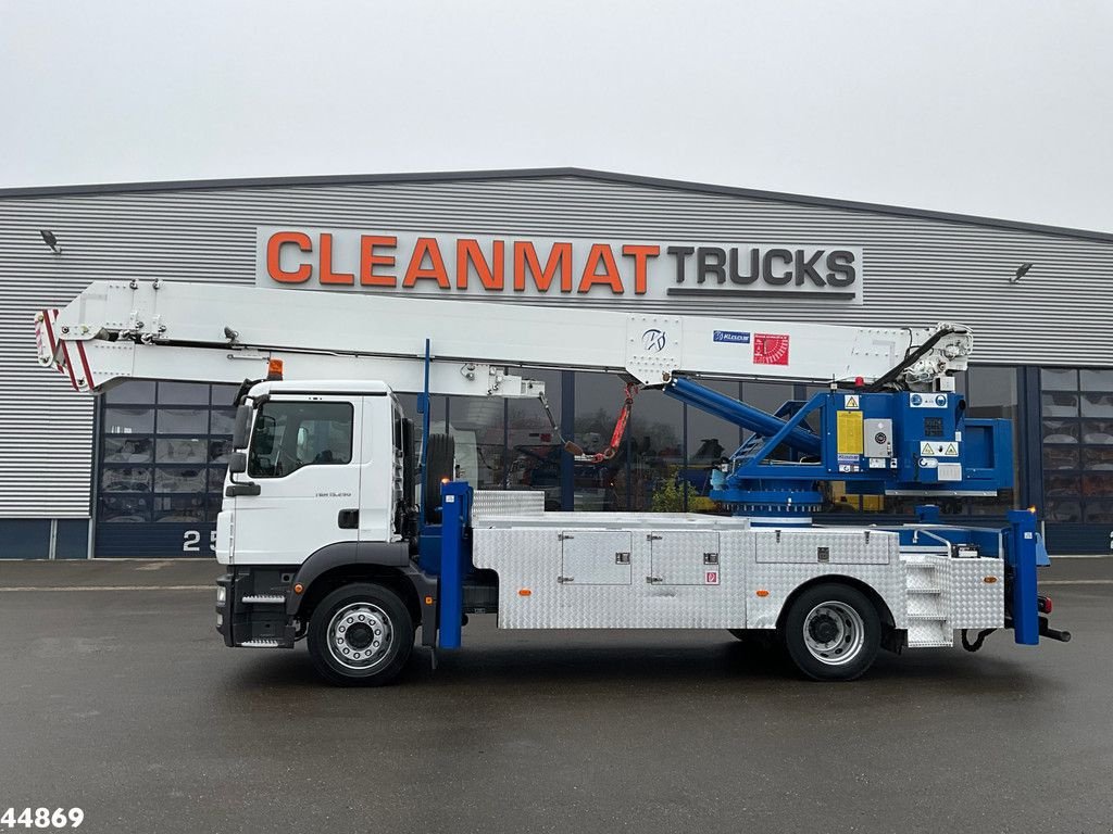 LKW van het type MAN TGM 15.290 Klaas 35 meter Dachdecker Kran, Gebrauchtmaschine in ANDELST (Foto 5)