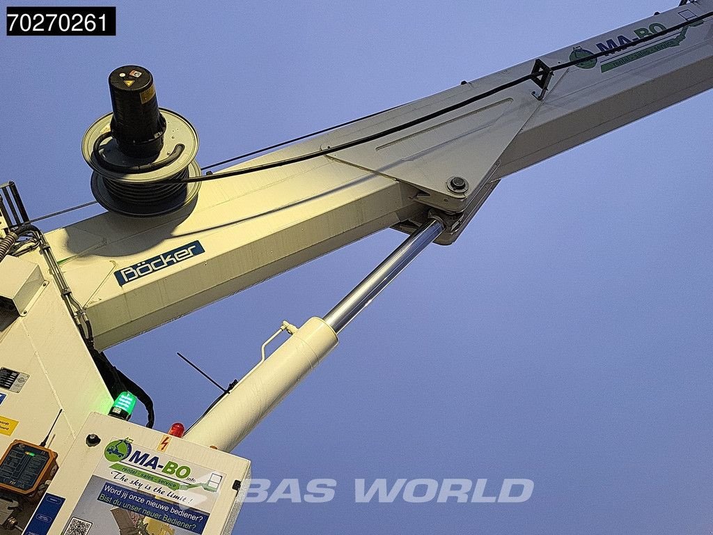 LKW Türe ait MAN TGM 18.250 4X2 44mtrs B&ouml;cker AK44/4000 Telescopic crane, Gebrauchtmaschine içinde Veghel (resim 7)