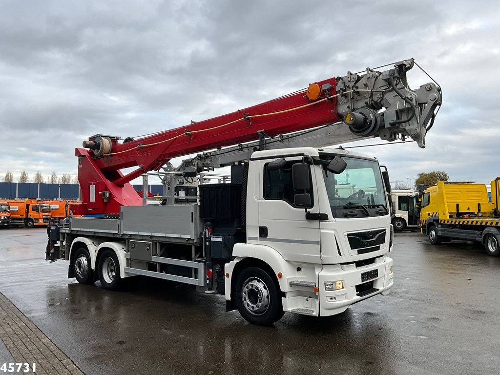 LKW Türe ait MAN TGM 26.320 Euro 6 Bocker hoogwerker met Jib 46 meter Just 33.833, Gebrauchtmaschine içinde ANDELST (resim 5)