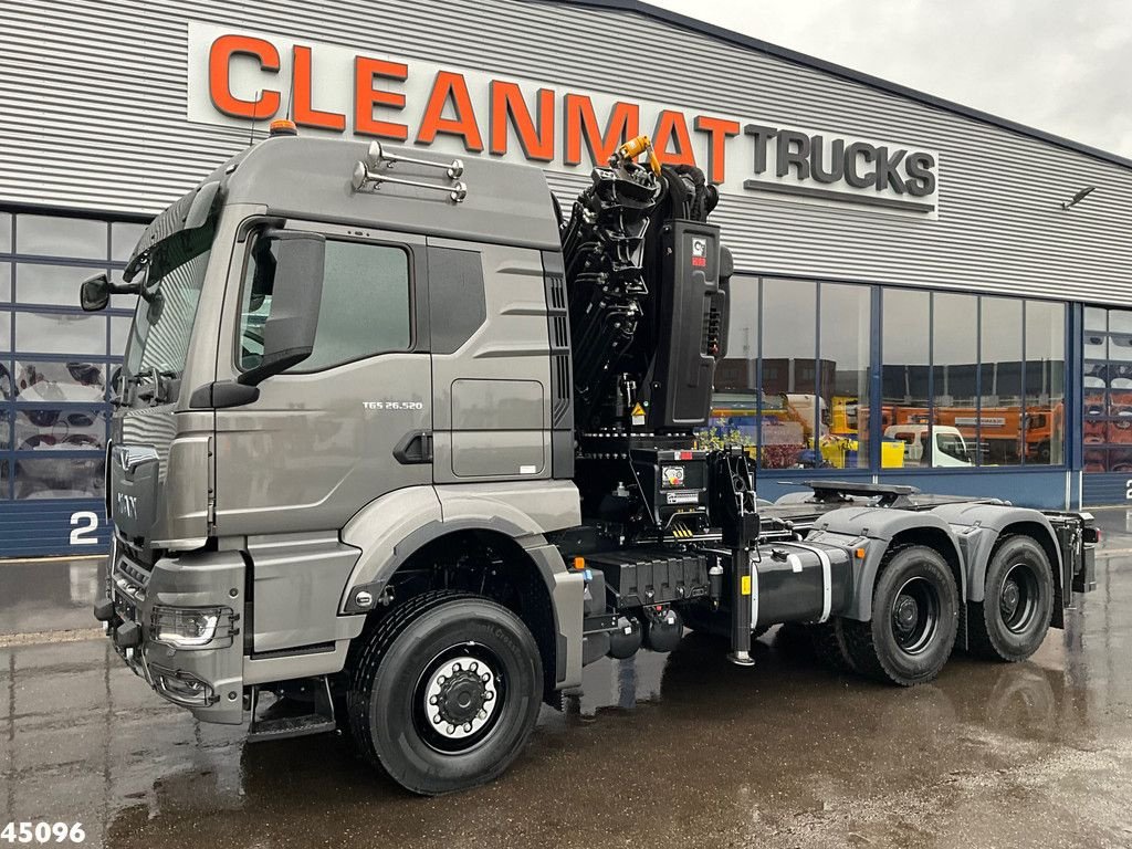 LKW del tipo MAN TGS 26.520 Euro 6 6x6 Hiab 54 Tonmeter laadkraan NEW AND UNUSED!, Neumaschine In ANDELST (Immagine 3)
