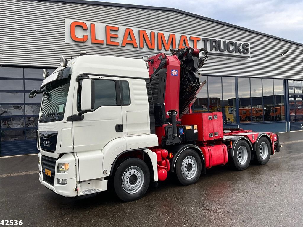 LKW des Typs MAN TGS 35.500 8x4 HMF 95 Tonmeter laadkraan bj. 2019!, Gebrauchtmaschine in ANDELST (Bild 7)
