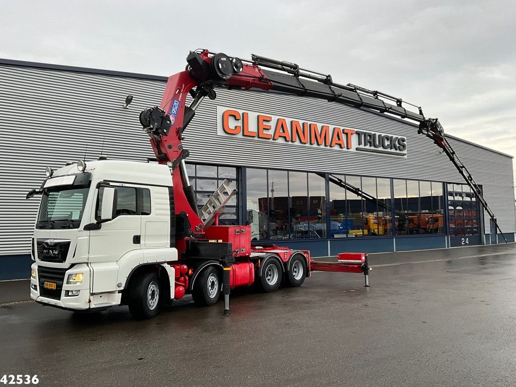 LKW des Typs MAN TGS 35.500 8x4 HMF 95 Tonmeter laadkraan bj. 2019!, Gebrauchtmaschine in ANDELST (Bild 1)