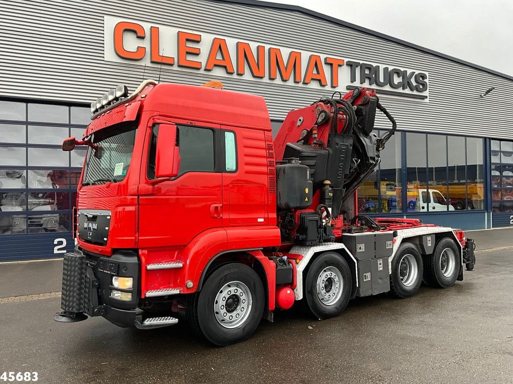 LKW του τύπου MAN TGS 41.480 8x4 ZF Intarder Fassi 130 Tonmeter laadkraan + Fly-JI, Gebrauchtmaschine σε ANDELST (Φωτογραφία 2)