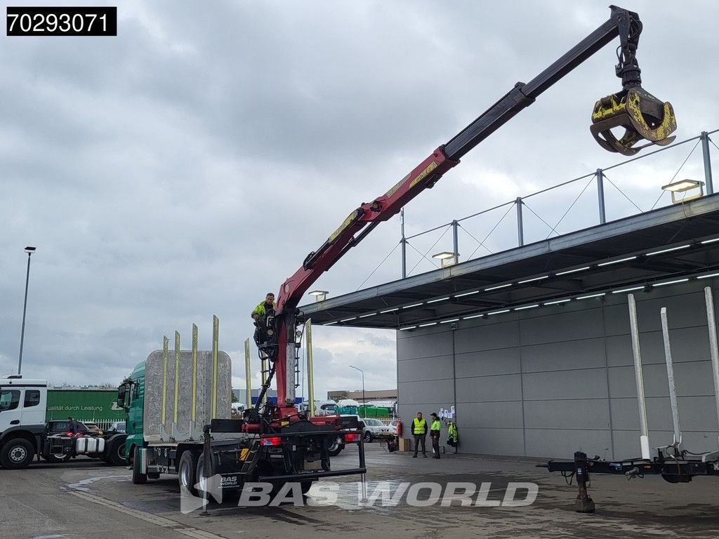 LKW des Typs MAN TGX 26.540 6X4 TAJFUN L150Z.96 woodcrane Holztransport Manual Re, Gebrauchtmaschine in Veghel (Bild 2)