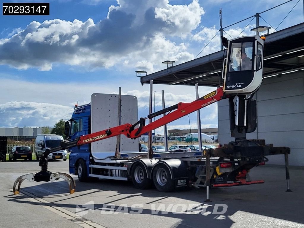 LKW typu MAN TGX 33.580 TGX 6X4 Palfinger Epsilon Wood crane Holztransport Re, Gebrauchtmaschine v Veghel (Obrázok 7)