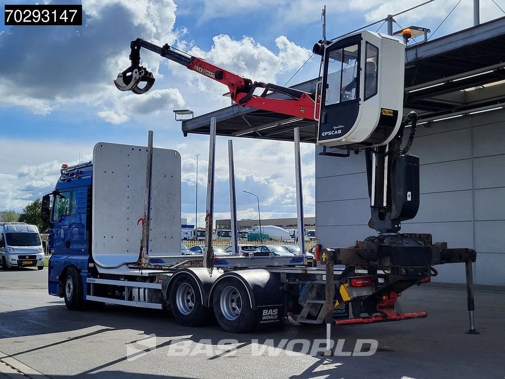 LKW typu MAN TGX 33.580 TGX 6X4 Palfinger Epsilon Wood crane Holztransport Re, Gebrauchtmaschine v Veghel (Obrázok 2)