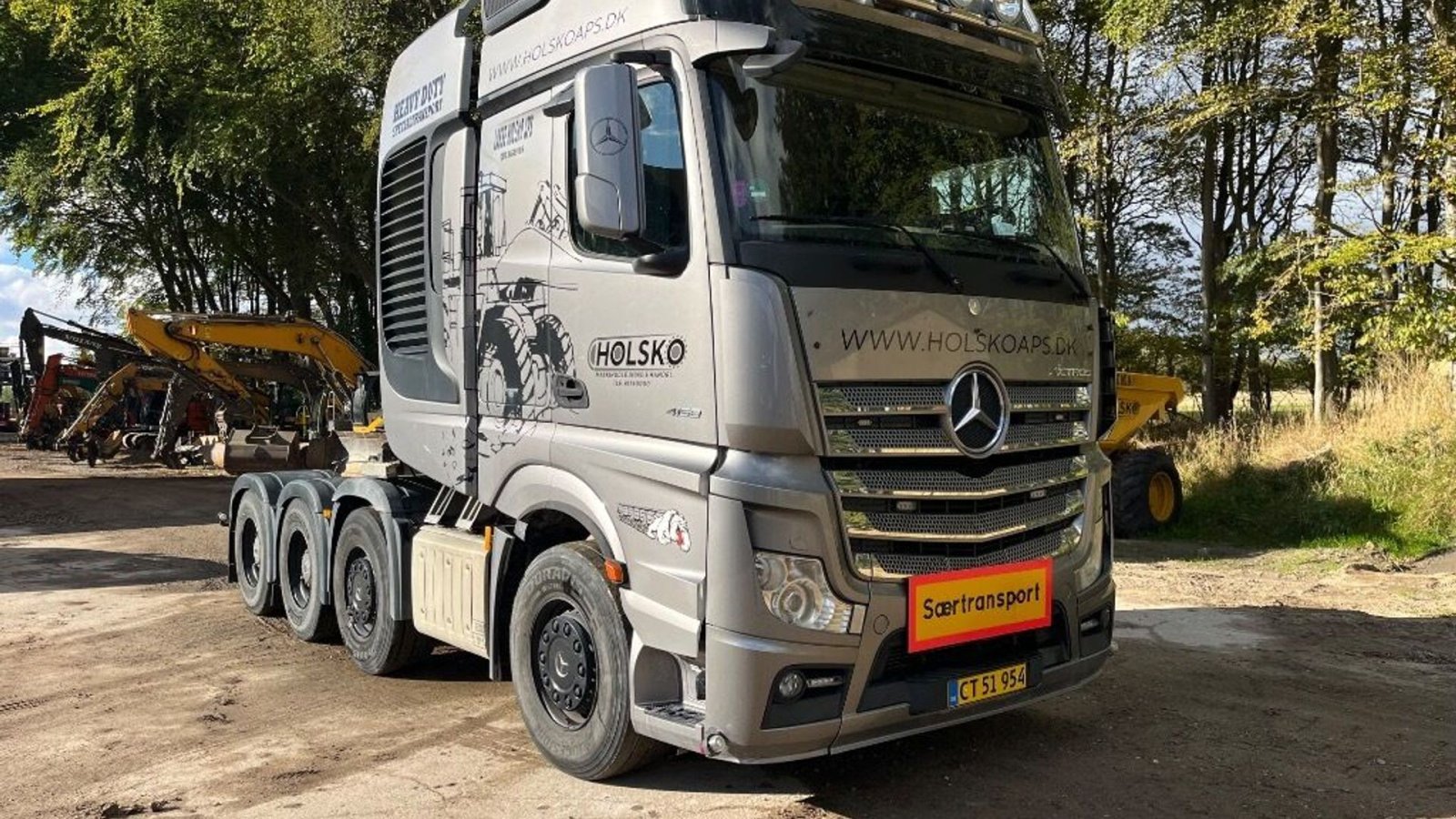 LKW des Typs Mercedes-Benz ACTROS 4158 4158 LS 8x4/4, Gebrauchtmaschine in Rødovre (Bild 3)