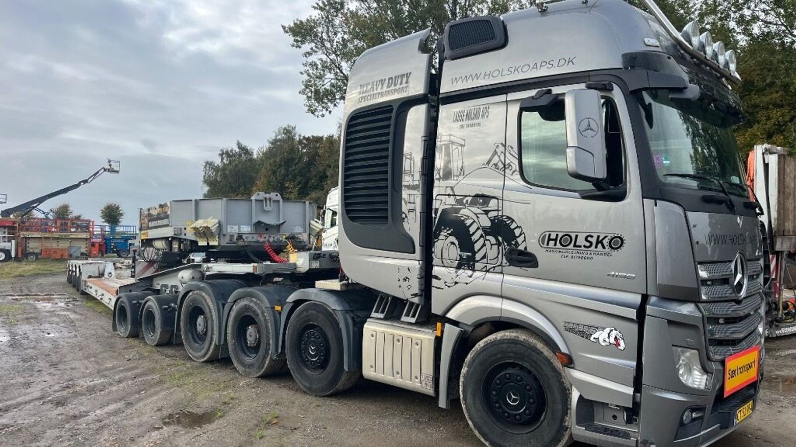 LKW des Typs Mercedes-Benz ACTROS 4158 4158 LS 8x4/4, Gebrauchtmaschine in Rødovre (Bild 3)