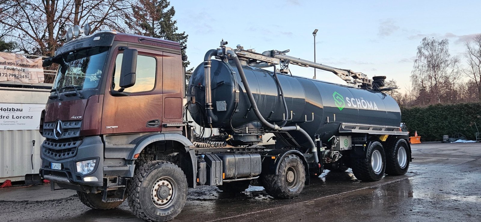 LKW типа Mercedes-Benz Arcos, Gebrauchtmaschine в Hartenstein (Фотография 1)