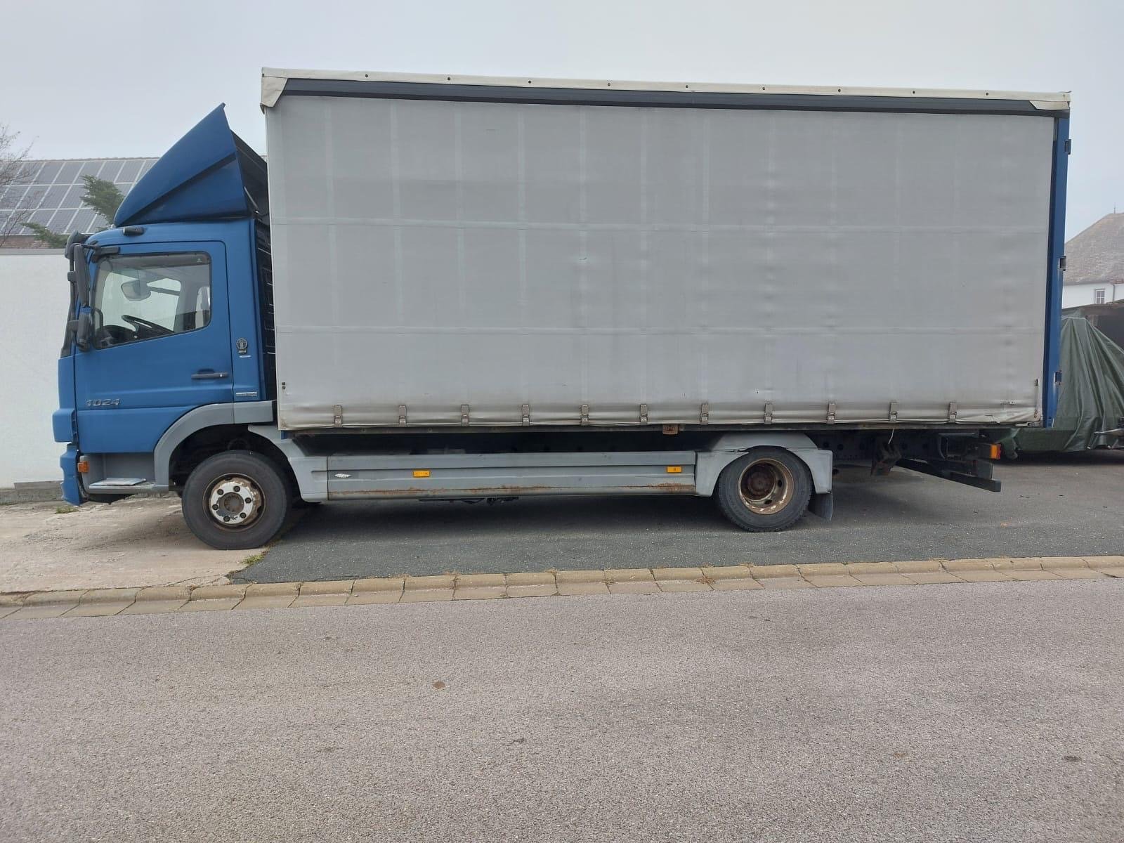 LKW типа Mercedes-Benz Atego 1024, Gebrauchtmaschine в Wolframs-Eschenbach (Фотография 1)