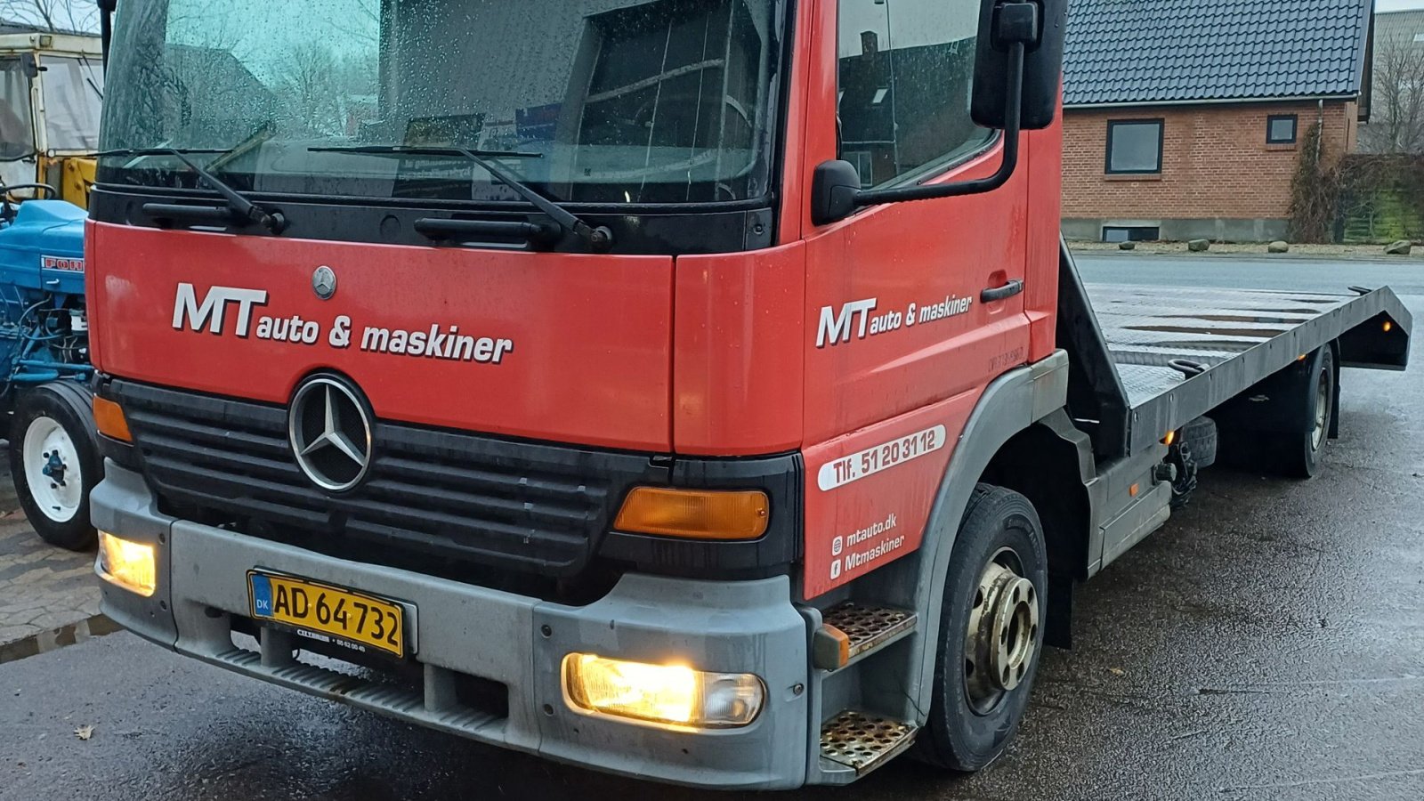 LKW des Typs Mercedes-Benz atego, Gebrauchtmaschine in Roslev (Bild 1)