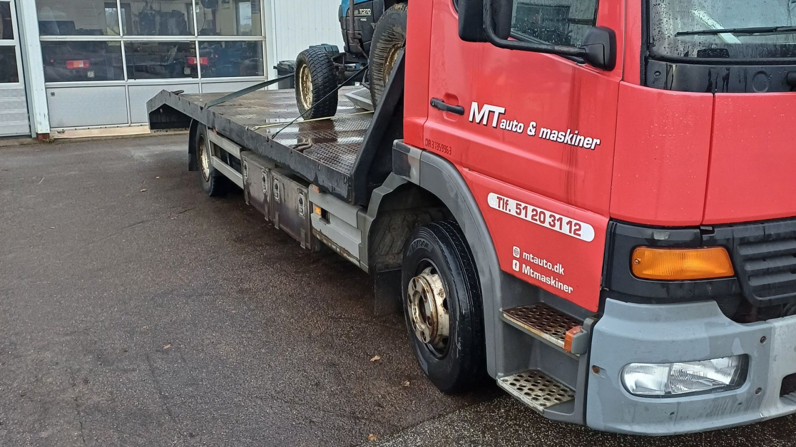 LKW des Typs Mercedes-Benz atego, Gebrauchtmaschine in Roslev (Bild 2)