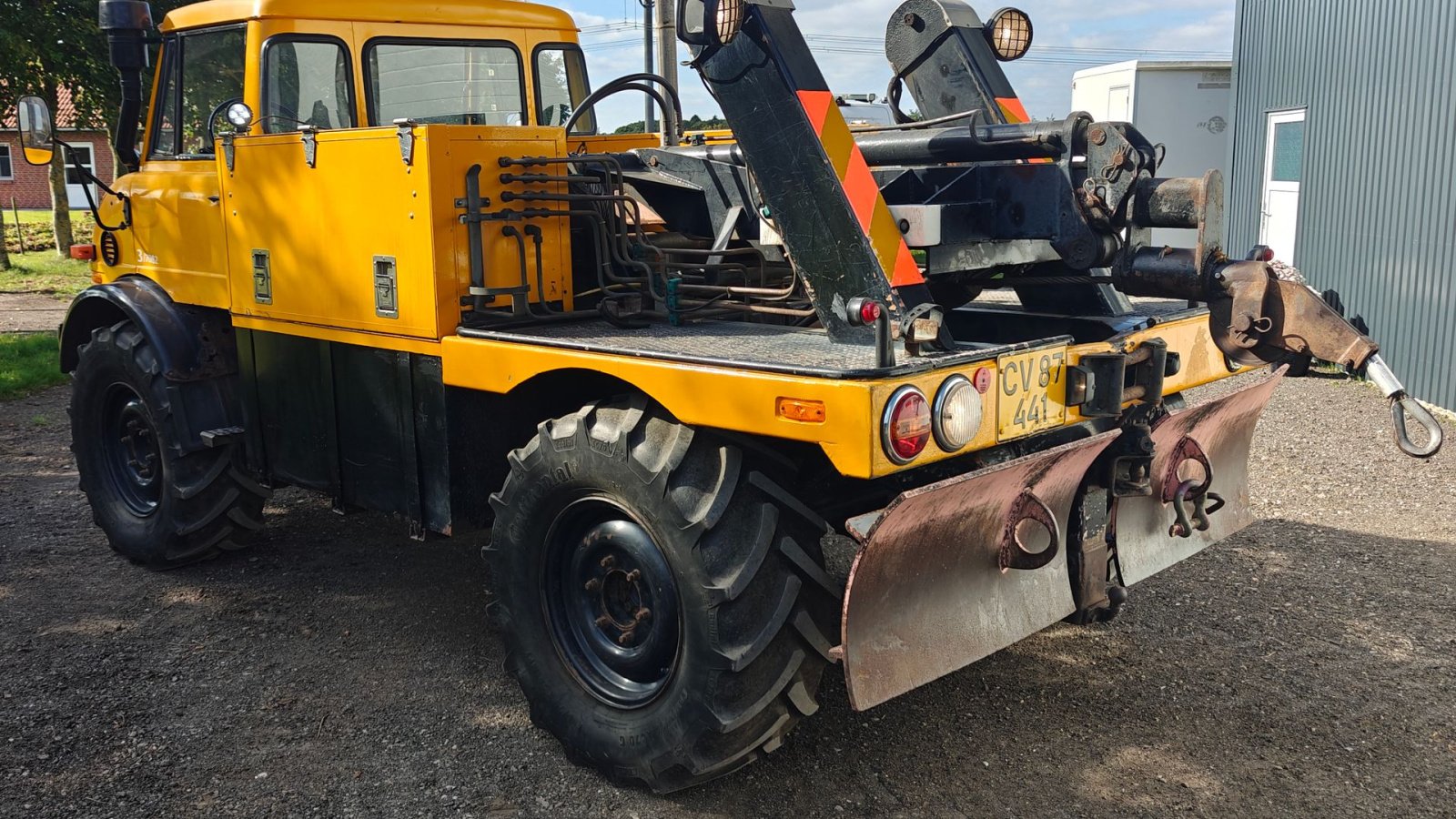 LKW of the type Mercedes-Benz Unimog 416 Unimog 416 Bjærgningskøretøj, Gebrauchtmaschine in Vejen (Picture 3)