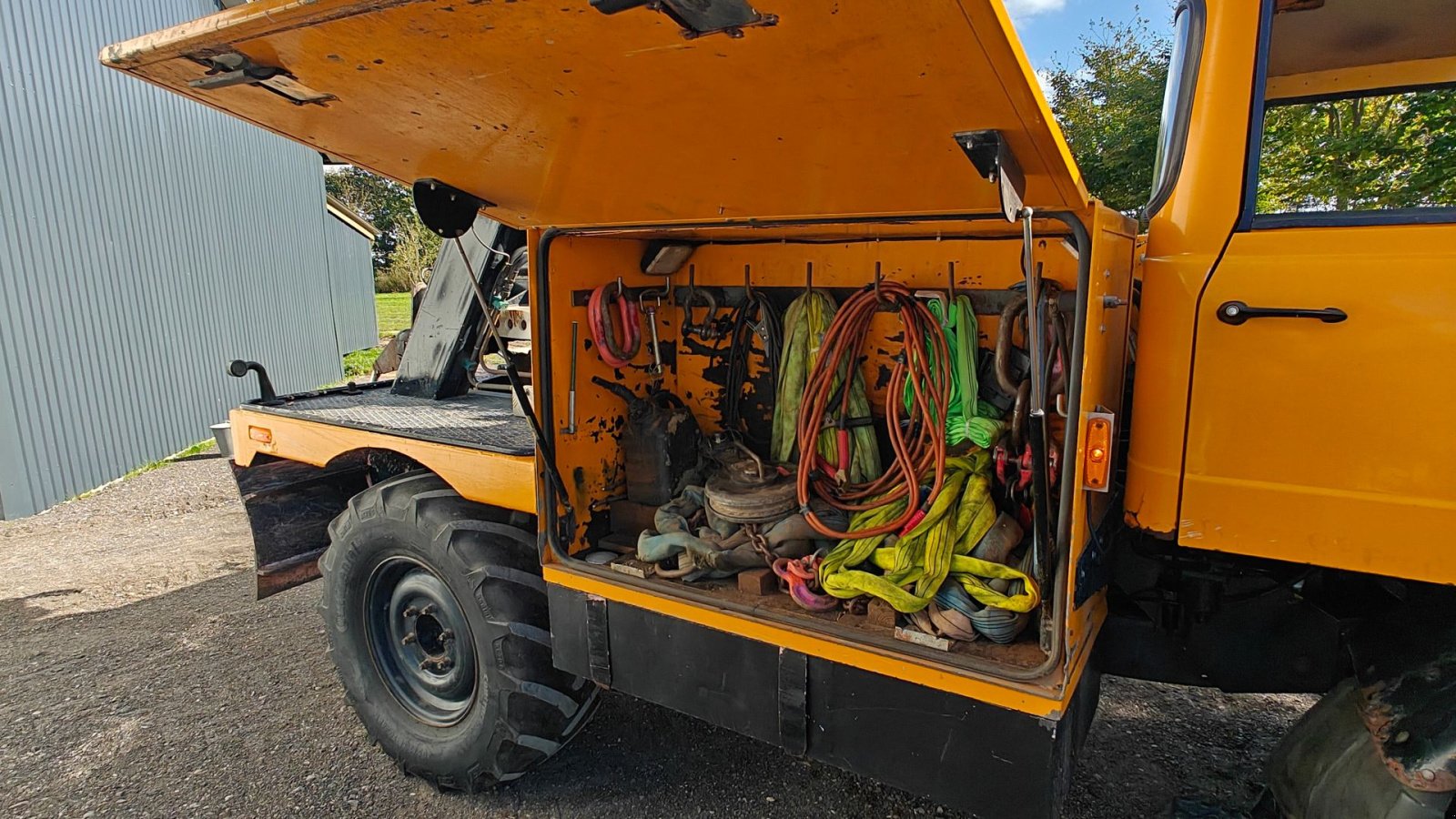 LKW of the type Mercedes-Benz Unimog 416 Unimog 416 Bjærgningskøretøj, Gebrauchtmaschine in Vejen (Picture 5)