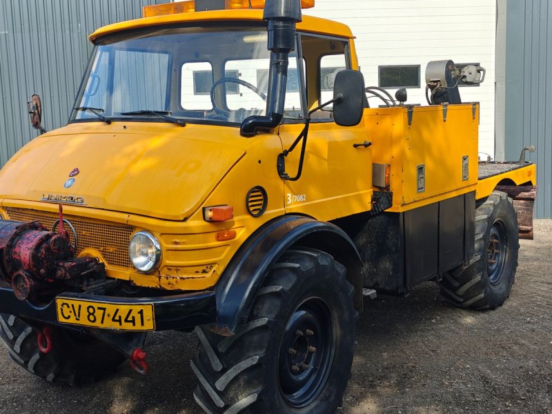 LKW of the type Mercedes-Benz Unimog 416 Unimog 416 Bjærgningskøretøj, Gebrauchtmaschine in Vejen