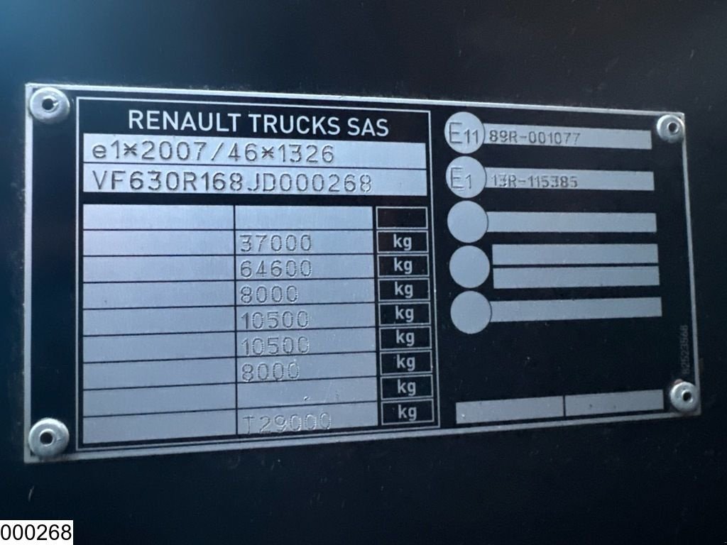 LKW of the type Renault C 430 8x4, EURO 6, Hiab, Gebrauchtmaschine in Ede (Picture 8)