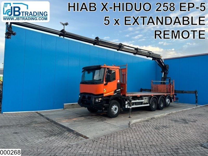 LKW typu Renault C 430 8x4, EURO 6, Hiab, Gebrauchtmaschine w Ede