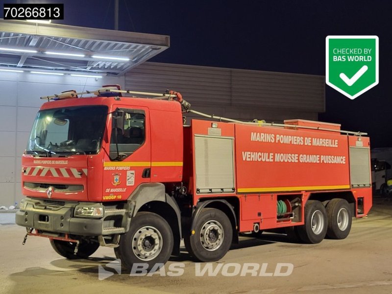 LKW des Typs Renault Kerax 400 8X4 Feuerwehr Telma 12000L Manual Steelsuspension Euro, Gebrauchtmaschine in Veghel (Bild 1)