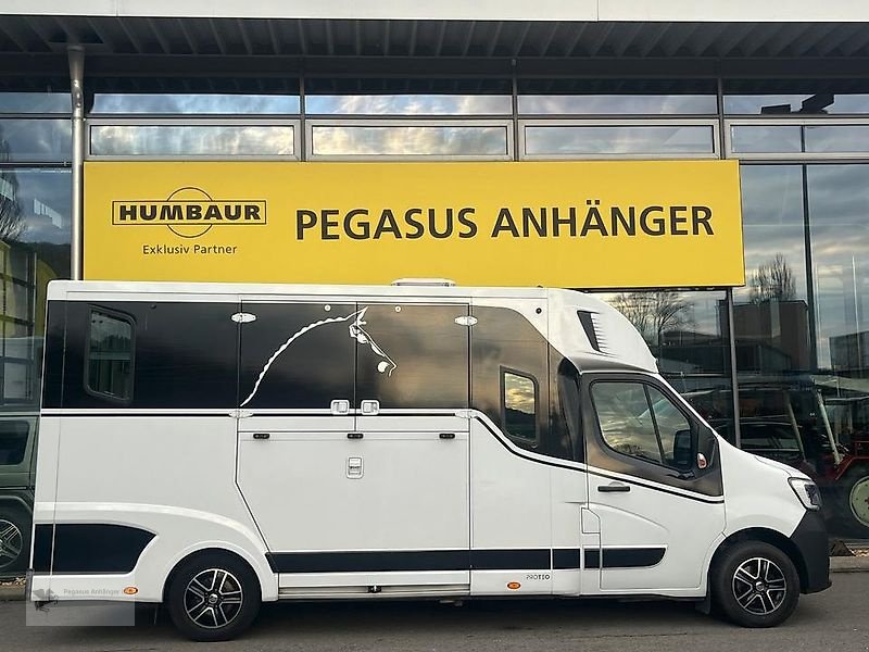 LKW Türe ait Renault Master Theault Proteo 5L 2 Pferdetransporter 5 Sitzer, Gebrauchtmaschine içinde Gevelsberg (resim 1)