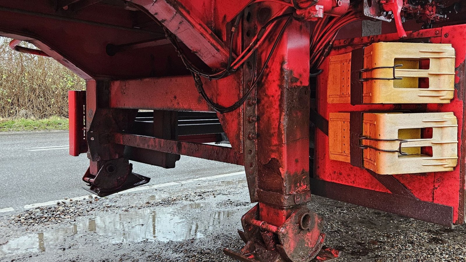 LKW des Typs Renders Gardintrailer / nysynet / 4 drejbare aksler / truckbeslag, Gebrauchtmaschine in Arden (Bild 10)