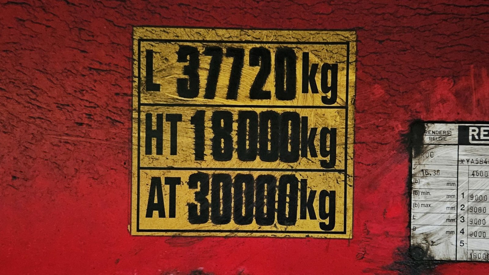 LKW des Typs Renders Gardintrailer / nysynet / 4 drejbare aksler / truckbeslag, Gebrauchtmaschine in Arden (Bild 16)