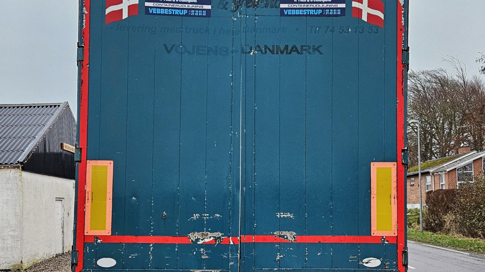 LKW des Typs Renders Gardintrailer / nysynet / 4 drejbare aksler / truckbeslag, Gebrauchtmaschine in Arden (Bild 3)