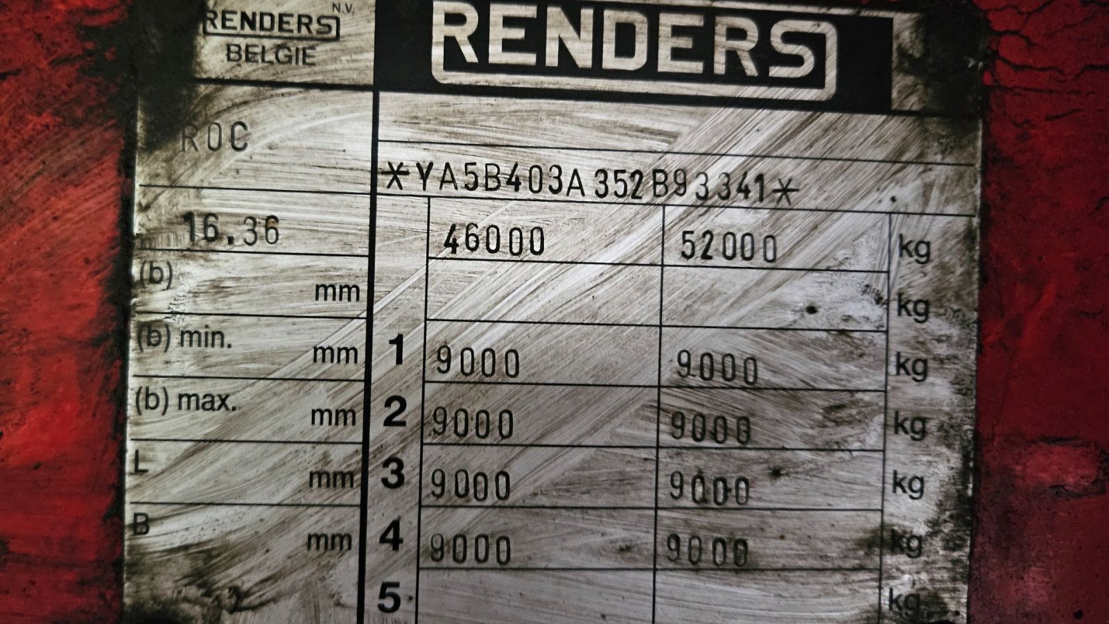 LKW des Typs Renders Gardintrailer / nysynet / 4 drejbare aksler / truckbeslag, Gebrauchtmaschine in Arden (Bild 15)