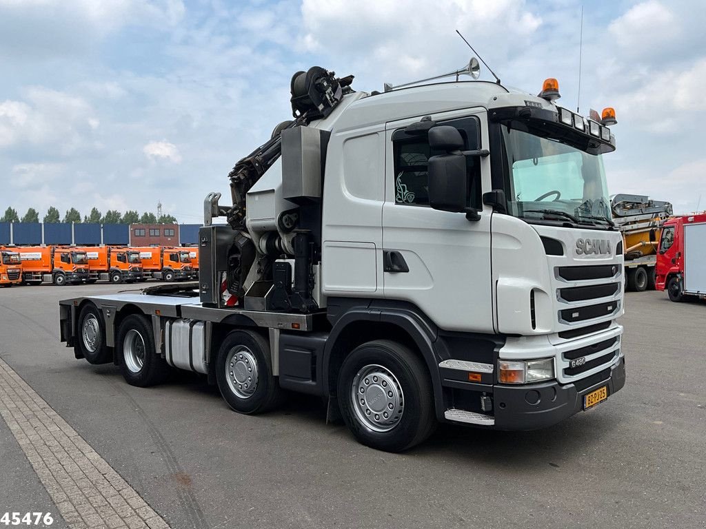 LKW του τύπου Scania G 480 HMF 85 Tonmeter laadkraan + Fly-Jib, Gebrauchtmaschine σε ANDELST (Φωτογραφία 4)