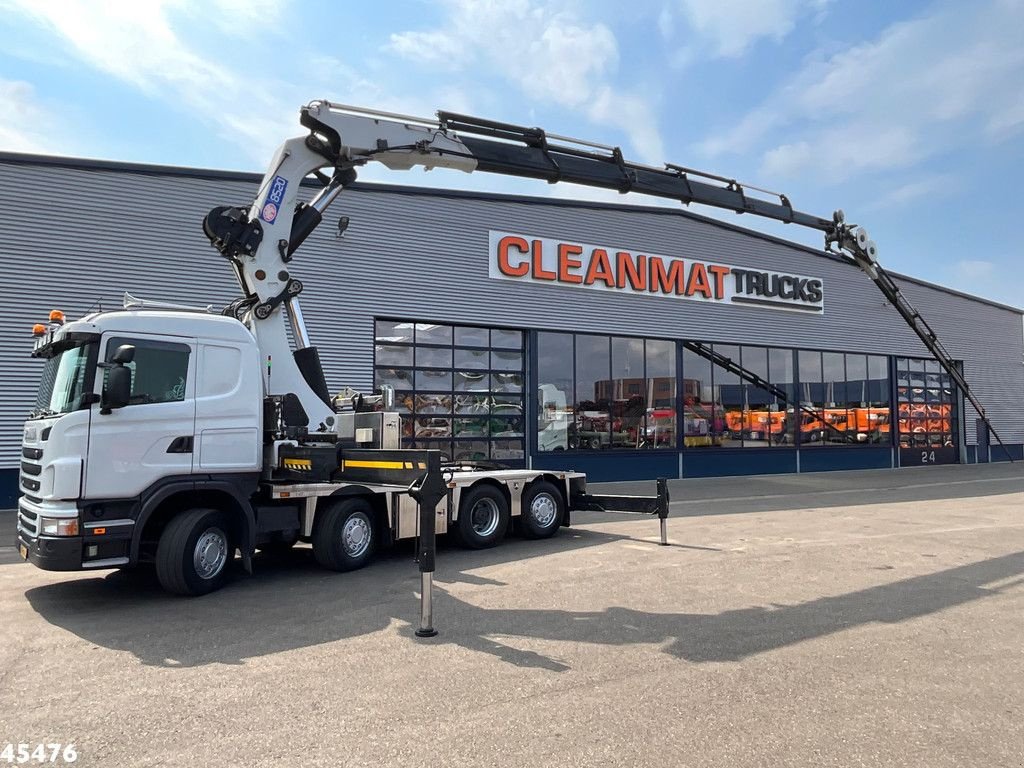 LKW типа Scania G 480 HMF 85 Tonmeter laadkraan + Fly-Jib, Gebrauchtmaschine в ANDELST (Фотография 1)